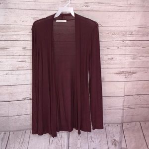 Maroon Cardigan